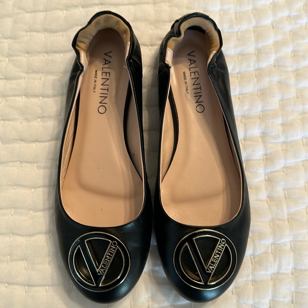 Valentino Calliope flats - black - 38